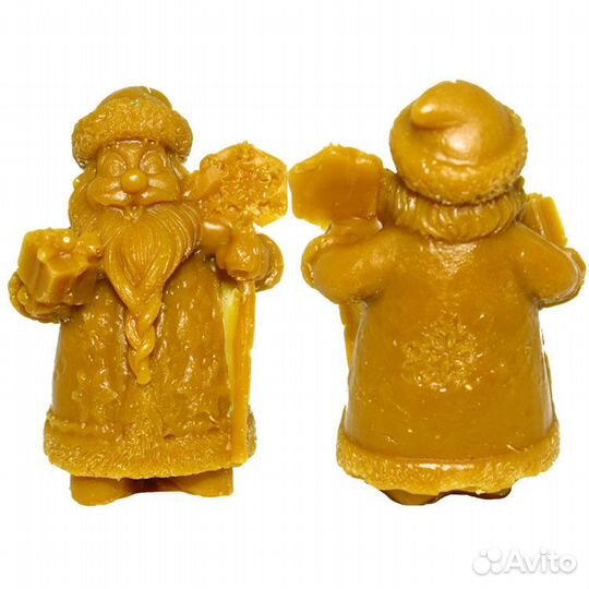 Силиконовая форма для свечей Дед Мороз 5 (0741)