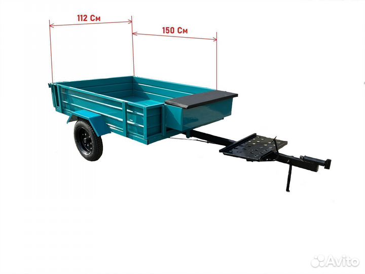 Тележка для мотоблока тм-500кг