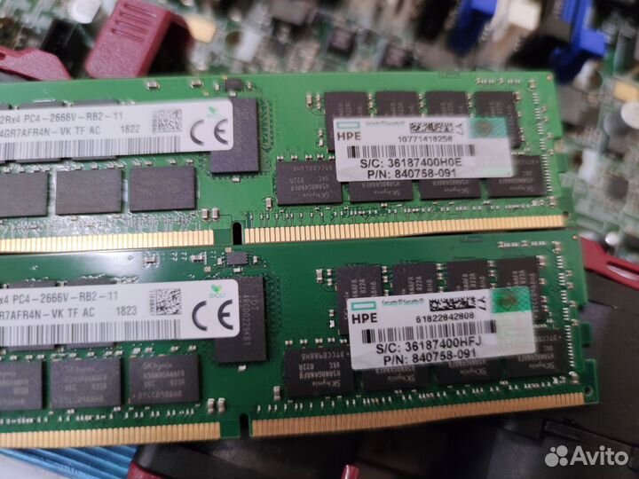 Оперативная память 32gb 2666 ddr4 HP 840758-091