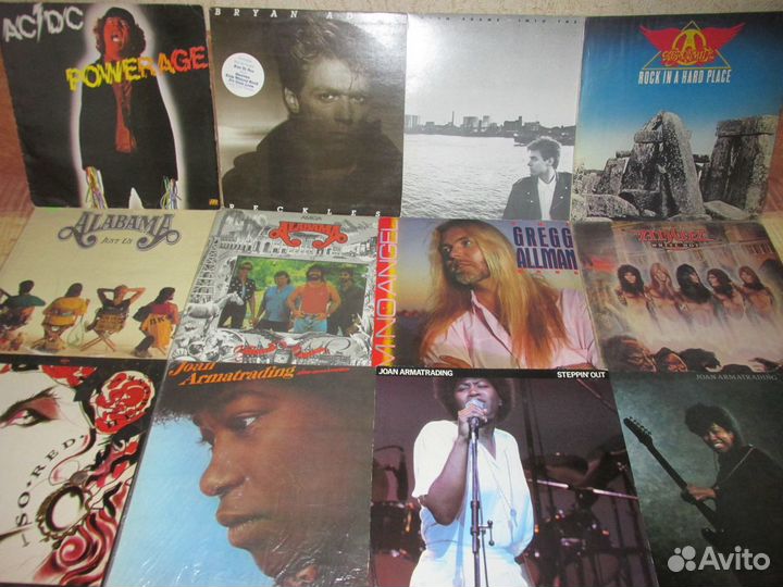 Виниловые пластинки-рок A-B