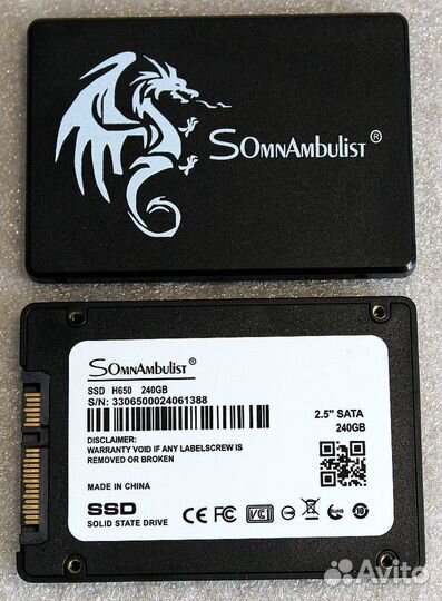 SSD 120/128/240/256Gb SATA & M.2 ngff