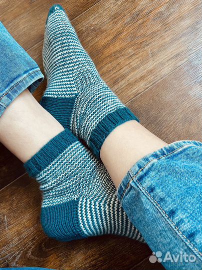 Носки вязаные