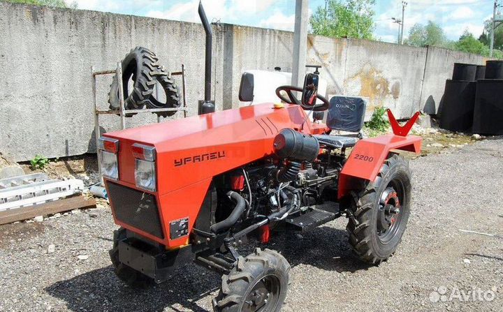 Мини-трактор УРАЛЕЦ 2200Б, 2023