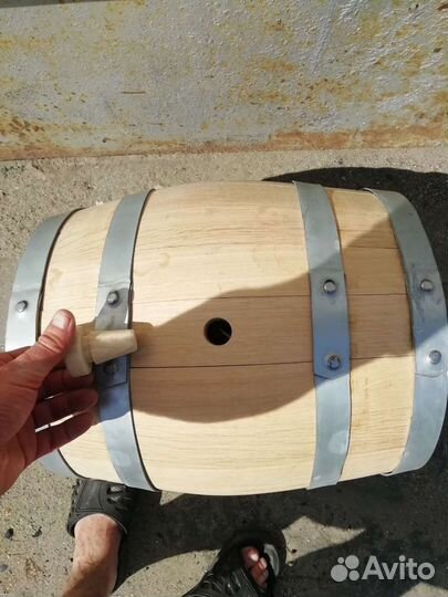 Бочка дубовая, 20 л, 1 шт