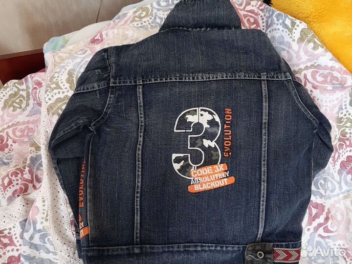 Куртка джинсовая для мальчика