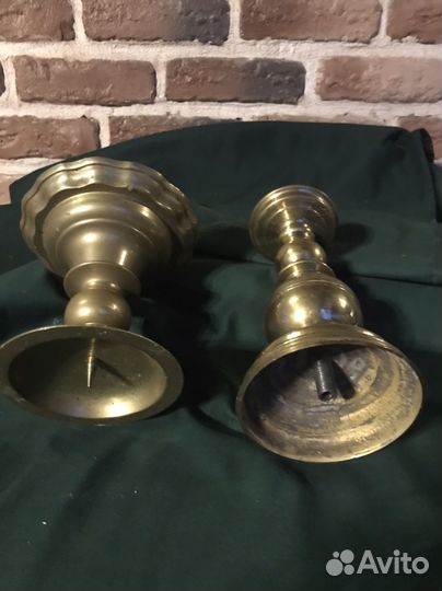 Подсвечники латунь Германия