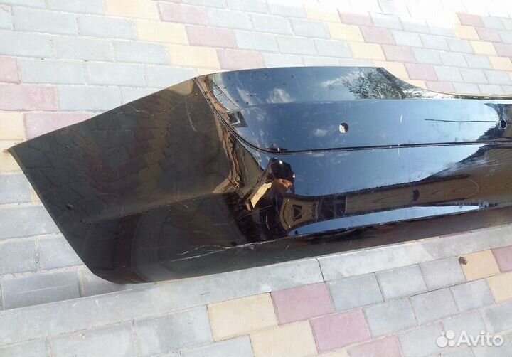 Бампер задний мерседес S 221 до рест