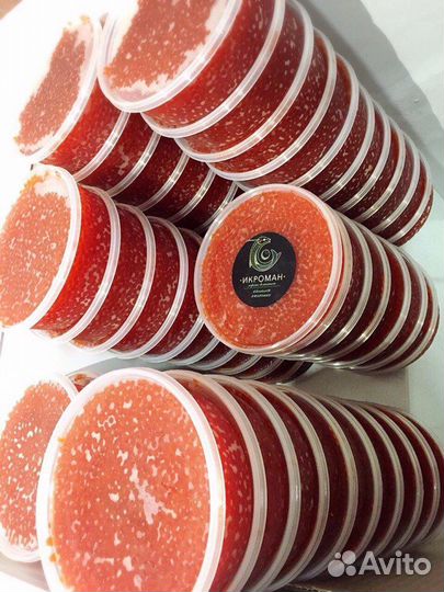 Красная икра нерки и кеты Август 2023г