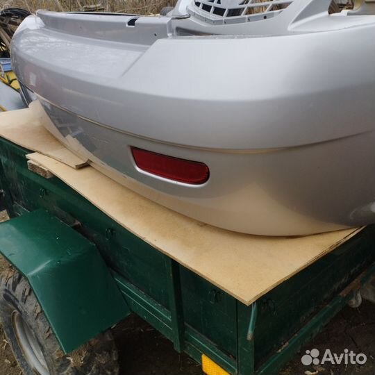 Бампер задний priora 1