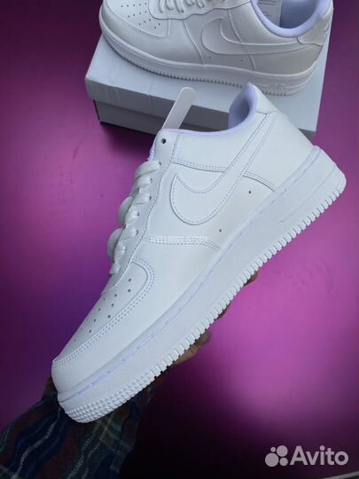 Nike Air Force 1 low белые