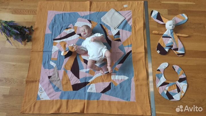 Комфортер Зайка кролик сплюшка муслин