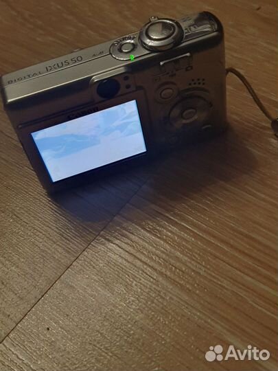 Фотоаппарат Canon ixus 50 почти новый