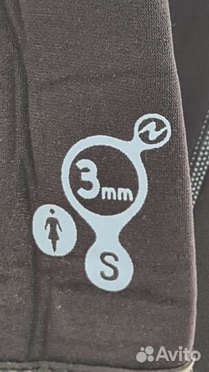 Гидрокостюм женский 3 мм