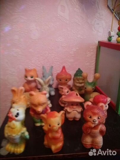 Мягкая игрушка резиновая Винтаж в отличном состоян