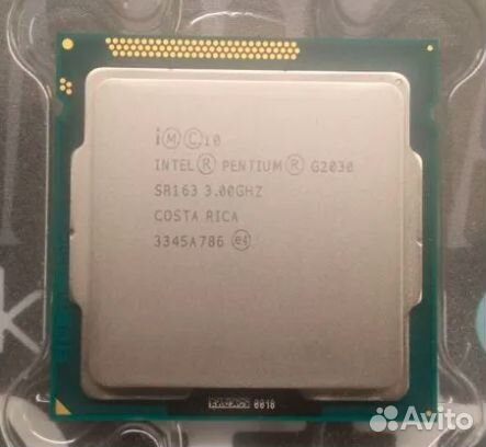 Intel Pentium G2030 3.00 Ггц, 55 Вт, LGA 1155