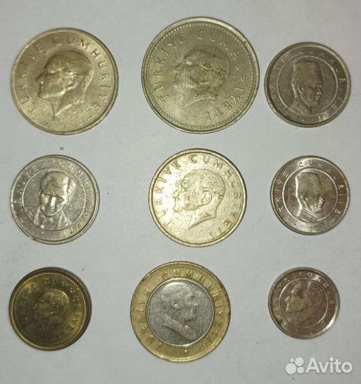 Монеты Турция