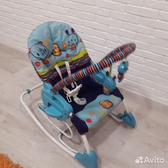 Детские качели шезлонг