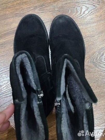 Сапоги женские зимние натуральная замша 38 размер