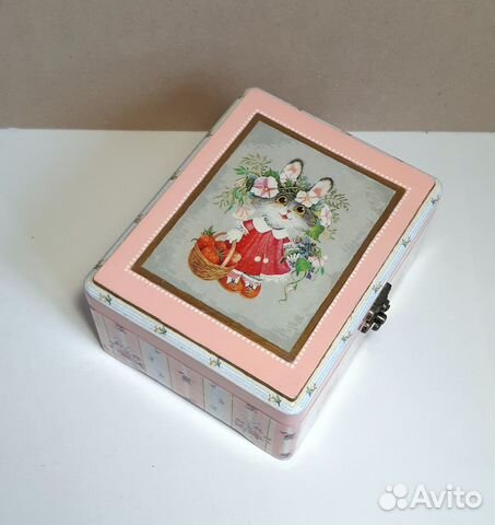 Розовая шкатулка 