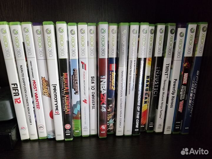 Xbox 360 S прошит+kinect+2 геймпада (б/у) +60 игр