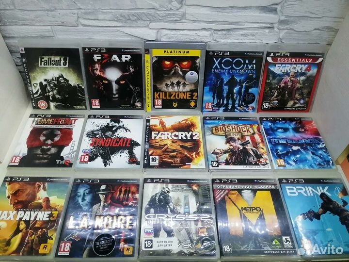 Игры на ps3 (есть обмен с доплатой)