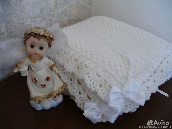 Плед детский вяз. 