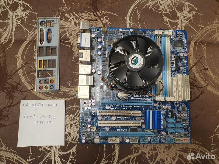 Материнские платы S1155 с процессорами