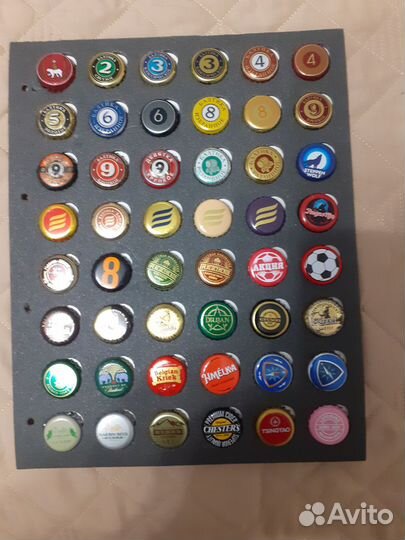 Коллекция пивных крышек