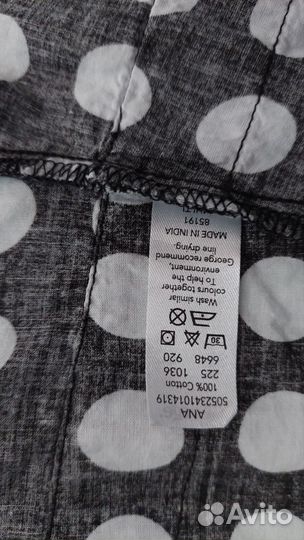 Платье летнее женское,в горошек,х/б большой размер