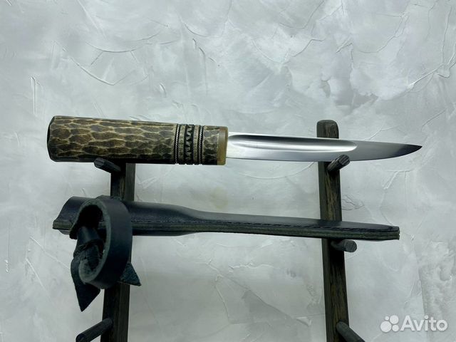 Якутский Нож ручной работы Х12мф
