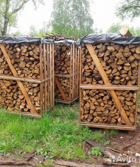 Дрова колотые