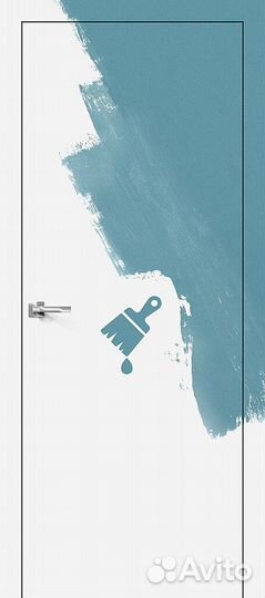 Скрытые межкомнатные двери