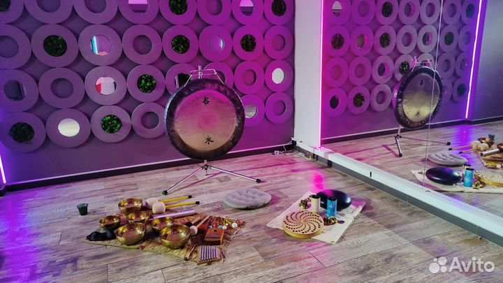 Звуковая медитация с гонгом