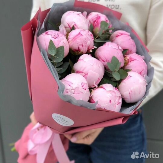 Пионы доставка