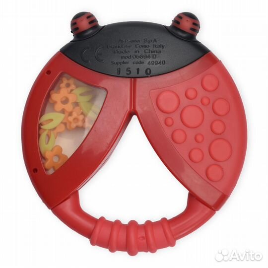 Игрушка Chicco Funny Relax Божья коровка с зубным