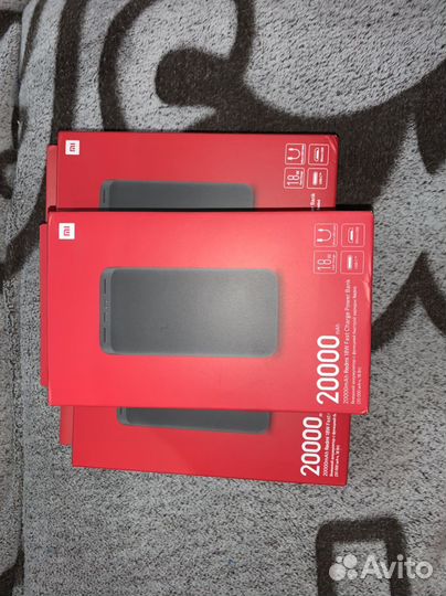 Новый внешний аккумулятор Redmi 20000mah