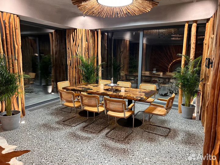 Стол из массива дерева на заказ