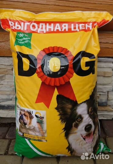 Сухой корм для собак