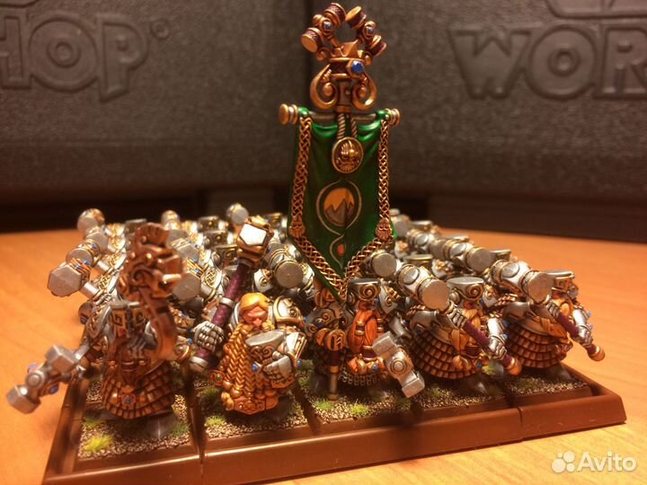Warhammer Dwarfs army