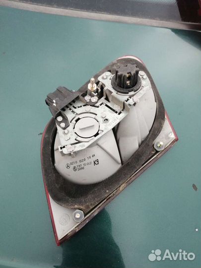 Фонари в крыжку багажники w210