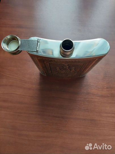 Фляга 0.5л. Сталь. Кожа