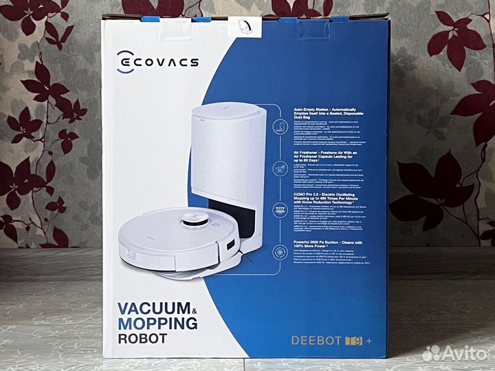 Робот пылесос Ecovacs Deebot T9+ - новый