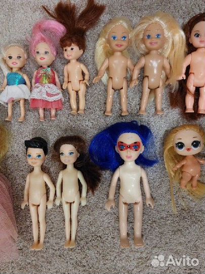 Куклы и пупсы бу цена за всё