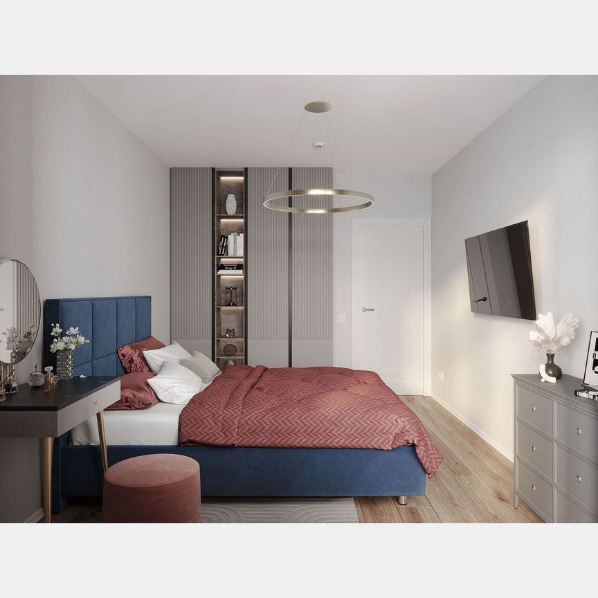 2-к. квартира, 50,5 м², 16/19 эт.