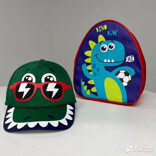 Набор рюкзак кепка(2-5лет)