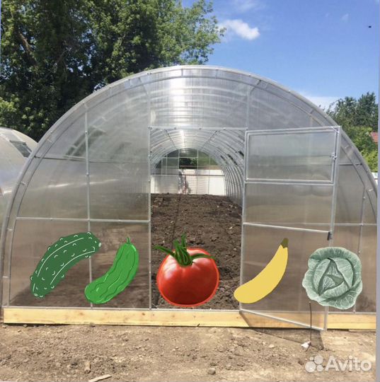 Теплица арочная