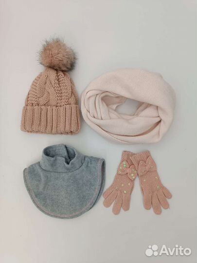 Комбинезон шапка снуд манишка перчатки H&M 116 см