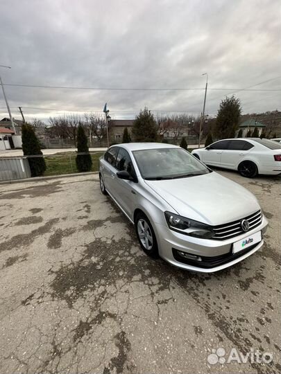 Volkswagen Polo 1.6 AT, 2017, 155 000 км