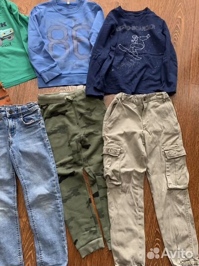 Пакет фирменных вещей для мальчика 116