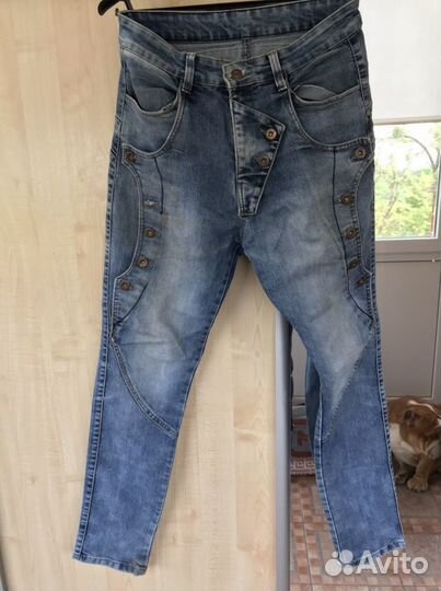 Джинсовые штаны